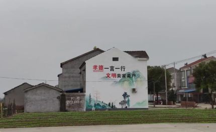 淮北新农村墙绘